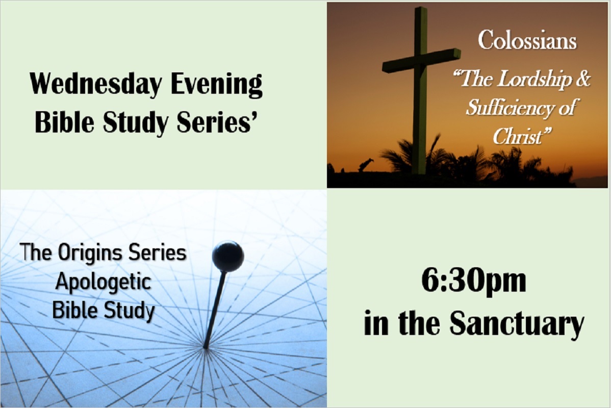Early 2024 Wednesday Bible Study Series
